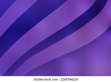 Plantilla borrosa de vector púrpura claro. Ilustración abstracta colorida con gradiente. Marco elegante para un libro de marca.