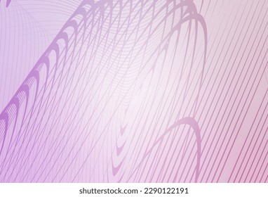 Light Purple vector blurred template. Abstract colorful illustration with gradient. New style design for your brand book.