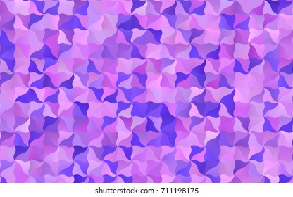 Light Purple vector blurry arched template. Modern geometrical abstract illustration with gradient bandy lines. The template can be used as a background for cell phones.