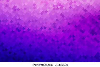 Light Purple vector blurry arched pattern. A vague circumflex abstract illustration with gradient. The completely new template can be used for your brand book.