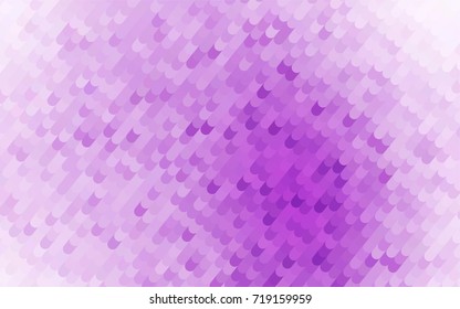 Light Purple vector blurry arched background. A sample with curved shapes. The elegant pattern can be used as part of a brand book.