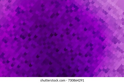 Light Purple vector blurry arched template. Modern geometrical abstract illustration with gradient bandy lines. The template can be used as a background for cell phones.