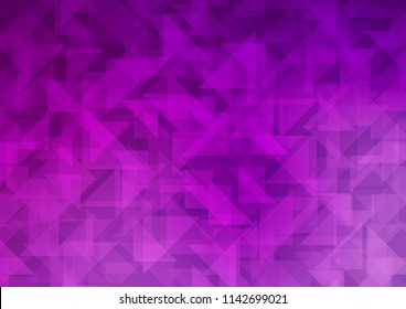 Light Purple vector blurry hexagon template. Colorful illustration in abstract style with gradient. The polygonal design can be used for your web site.
