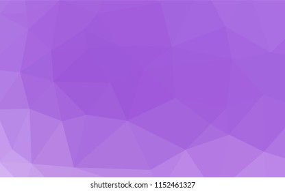 Light Purple vector blurry hexagon texture. Glitter abstract illustration with an elegant design. The textured pattern can be used for background.