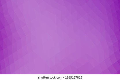 Light Purple vector blurry hexagon template. A completely new color illustration in a vague style. A completely new template for your business design.