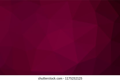Light Purple vector blurry hexagon texture. Modern geometrical abstract illustration with gradient. A completely new template for your business design.