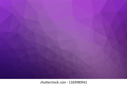 Light Purple vector blurry hexagon texture. An elegant bright illustration with gradient. The template can be used as a background for cell phones.