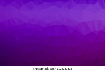 Light Purple vector blurry hexagon texture. A vague abstract illustration with gradient. A new texture for your design.