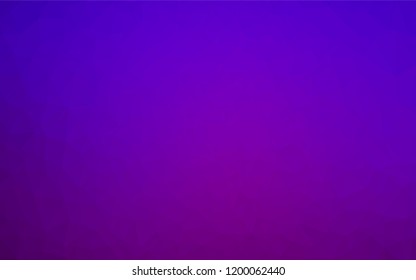 Light Purple vector blurry hexagon template. An elegant bright illustration with gradient. The completely new template can be used for your brand book.