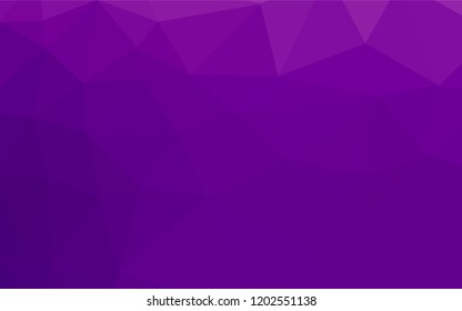 Light Purple vector blurry hexagon pattern. Colorful illustration in abstract style with gradient. A new texture for your design.