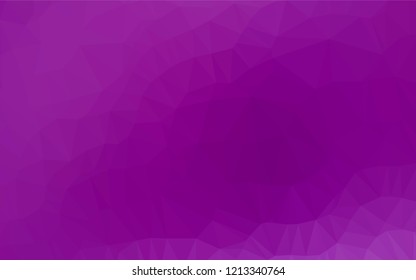 Light Purple vector blurry hexagon texture. Colorful illustration in abstract style with gradient. A completely new template for your business design.