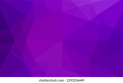 Light Purple vector blurry hexagon texture. Shining colored illustration in a Brand new style. The polygonal design can be used for your web site.