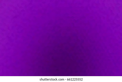 Light Purple vector blurry hexagon background design. Geometric background in Origami style with gradient. 