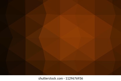 Light Purple vector blurry triangle texture. Colorful illustration in polygonal style with gradient. That new template can be used for your brand book.