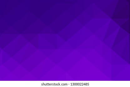 Light Purple vector blurry triangle template. Brand new colorful illustration in with gradient. Elegant pattern for a brand book.