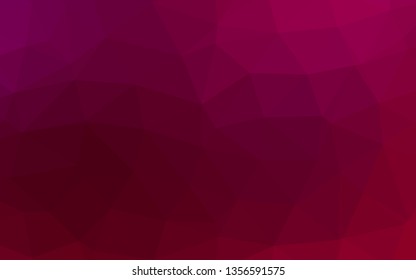 Light Purple vector blurry triangle texture. A vague abstract illustration with gradient. Brand new style for your business design.