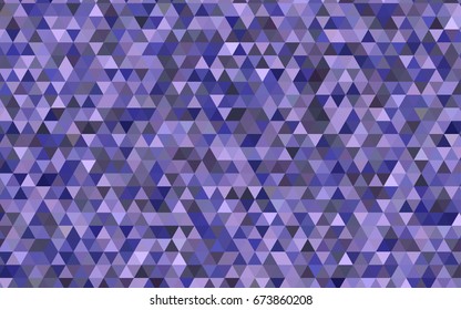 Light Purple vector blurry triangle template. Triangular geometric sample with gradient.  A completely new design for your business.