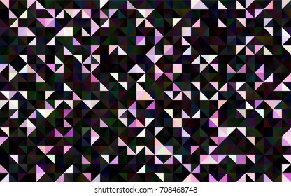 Light Purple vector blurry triangle template. A sample with polygonal shapes. A completely new template for your business design.