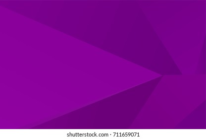 Light Purple vector blurry triangle background. Brand-new colored illustration in blurry style with gradient. The best triangular design for your business.