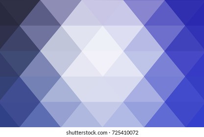 Light Purple vector blurry triangle background design. Geometric background in Origami style with gradient. 