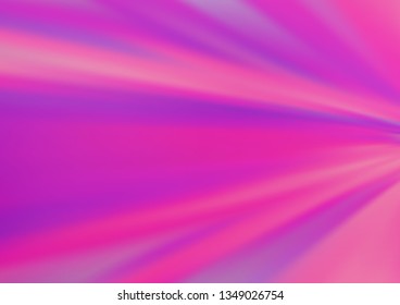 Light Purple vector bokeh and colorful pattern. A vague abstract illustration with gradient. The background for your creative designs.