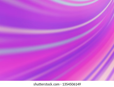 Light Purple vector bokeh and colorful pattern. Creative illustration in halftone style with gradient. A new texture for your design.