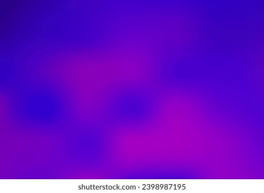 Light Purple vector bokeh and colorful pattern. Colorful illustration in blurry style with gradient. Template for any brand book.