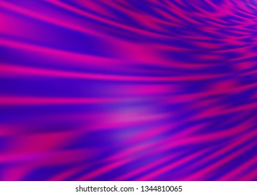 Light Purple vector bokeh pattern. Modern geometrical abstract illustration with gradient. A completely new design for your business.