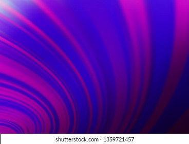 Light Purple vector bokeh pattern. Colorful abstract illustration with gradient. The best blurred design for your business.