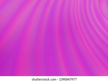 Light Purple vector bokeh pattern. Colorful illustration in blurry style with gradient. The best blurred design for your business.