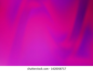 Light Purple vector bokeh pattern. Colorful illustration in abstract style with gradient. Brand new design for your business.