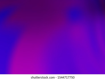 Light Purple vector bokeh pattern. A vague abstract illustration with gradient. Brand new style for your business design.