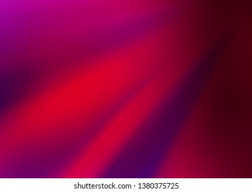 Light Purple vector bokeh template. Creative illustration in halftone style with gradient. The best blurred design for your business.
