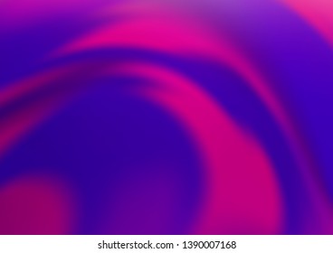 Light Purple vector bokeh template. Colorful illustration in abstract style with gradient. A new texture for your design.