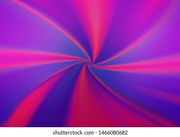 Light Purple vector bokeh template. Modern geometrical abstract illustration with gradient. The background for your creative designs.