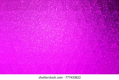Light Purple vector christmas postcard low polygon background. Illustration consisting of triangles. Abstract triangular polygonal origami or crystal design of New Year celebration.