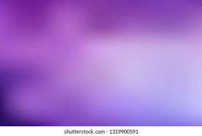 Light Purple vector colorful abstract texture. An elegant bright illustration with gradient. Smart design for your work.