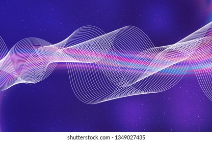 Light Purple vector colorful abstract texture. Modern abstract illustration with gradient. New design for your business.