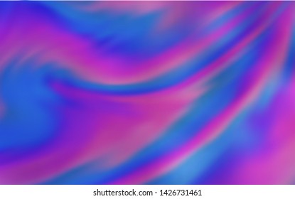 Light Purple vector colorful abstract texture. Colorful abstract illustration with gradient. New design for your business.
