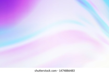 Light Purple vector colorful abstract texture. New colored illustration in blur style with gradient. New style for your business design.