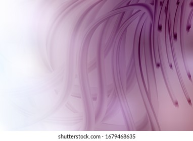 Light Purple vector colorful abstract background. A completely new colored illustration in blur style. Completely new design for your business.