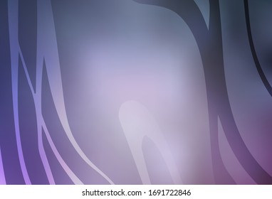 Light Purple vector colorful abstract texture. New colored illustration in blur style with gradient. The best blurred design for your business.