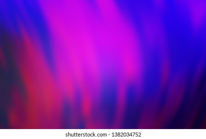 Light Purple vector colorful blur backdrop. Modern abstract illustration with gradient. Completely new design for your business.