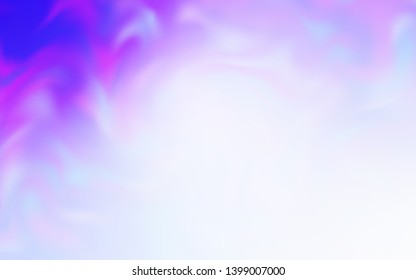 Light Purple vector colorful blur backdrop. New colored illustration in blur style with gradient. Smart design for your work.