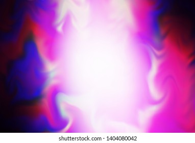 Light Purple vector colorful blur backdrop. Glitter abstract illustration with gradient design. New design for your business.