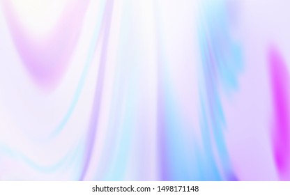 Light Purple vector colorful blur background. Abstract colorful illustration with gradient. New way of your design.