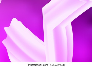 Light Purple vector colorful blur background. Colorful abstract illustration with gradient. Background for designs.