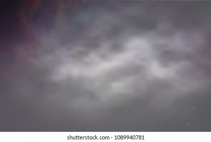 Light Purple vector cover with astronomical stars. Modern abstract illustration with Big Dipper stars. Pattern for astrology websites.