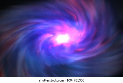 Light Purple vector cover with astronomical stars. Modern abstract illustration with Big Dipper stars. Pattern for astrology websites.