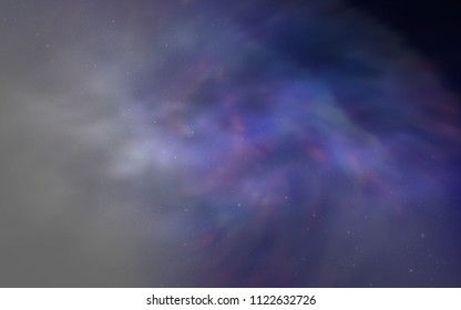 Light Purple vector cover with astronomical stars. Shining illustration with sky stars on abstract template. Best design for your ad, poster, banner.